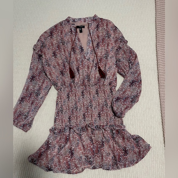 AQUA mini smocked dress - Picture 5 of 5